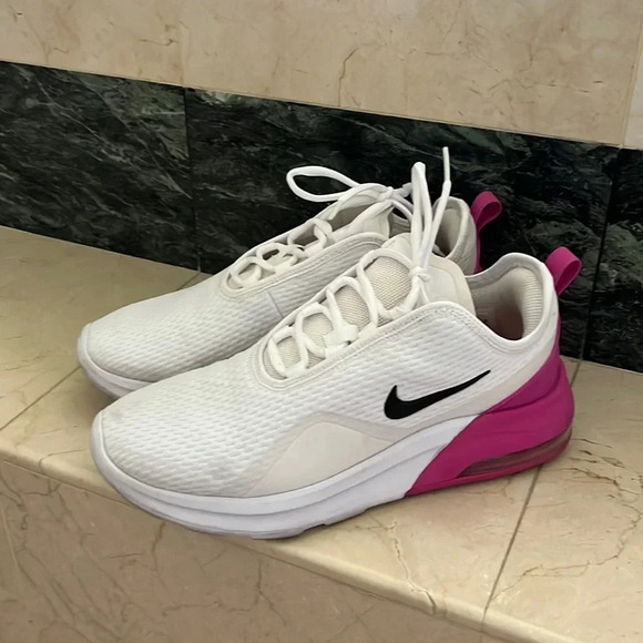 Nike Shoes - NIKE AIR WHITE AND PINK SIE 8 great condition